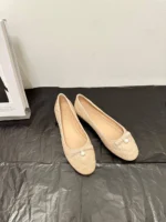Женские балетки Dior бежевого цвета, артикул 340500 — фото 2