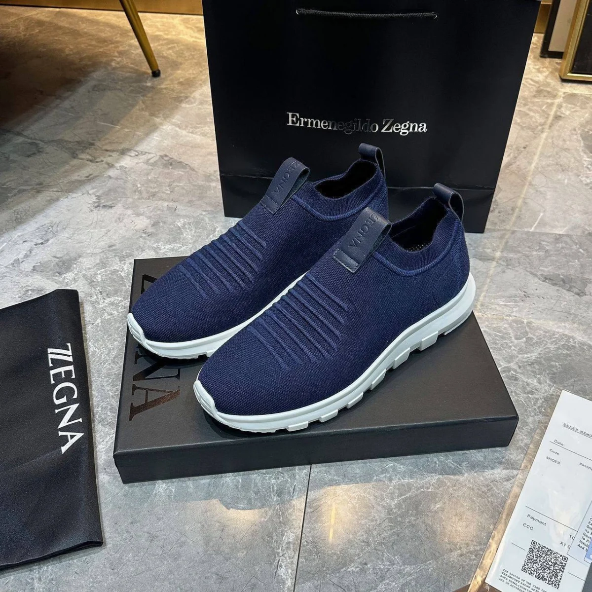 Кроссовки ZEGNA — изображение 4