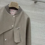 Кожаный бомбер HERMES — фото 4