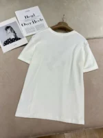 Женская футболка Dior белого цвета, артикул 340488 — фото 2
