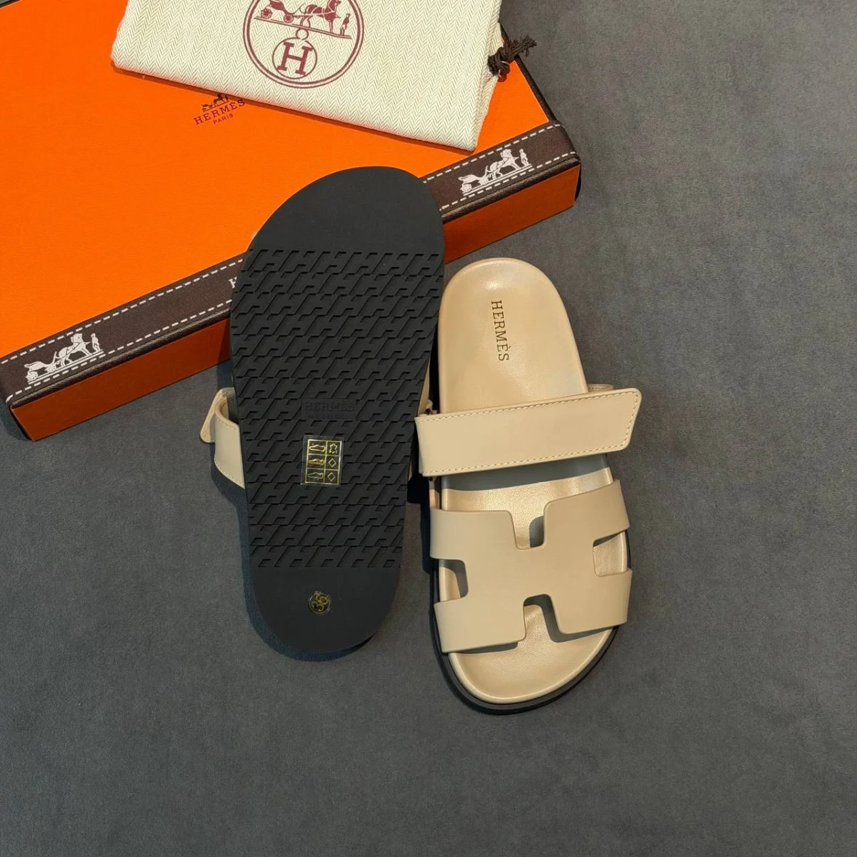 Шлепанцы HERMES — изображение 5