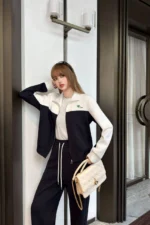 Женский спортивный костюм Dior тёмно-синего цвета, артикул 340730 — фото 2