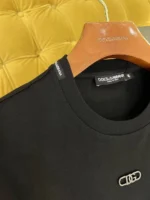Мужская футболка Dolce Gabbana чёрного цвета, артикул 340863 — фото 4