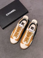 Женские кеды Chanel коричневого цвета, артикул 343288 — фото 3
