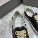 Мужские кеды Brunello Cucinelli чёрного цвета, артикул 341124 — фото 8