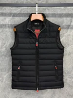 Мужская безрукавка Kiton чёрного цвета, артикул 340985