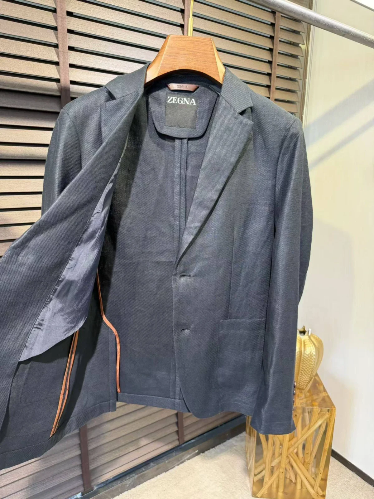 Льняной костюм ZEGNA — изображение 5