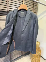 Льняной костюм ZEGNA — изображение 5