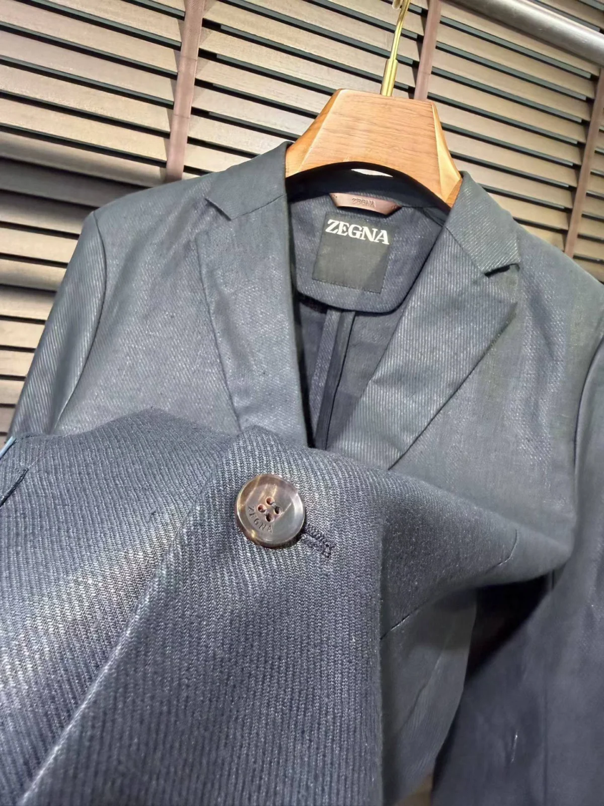Льняной костюм ZEGNA — изображение 6