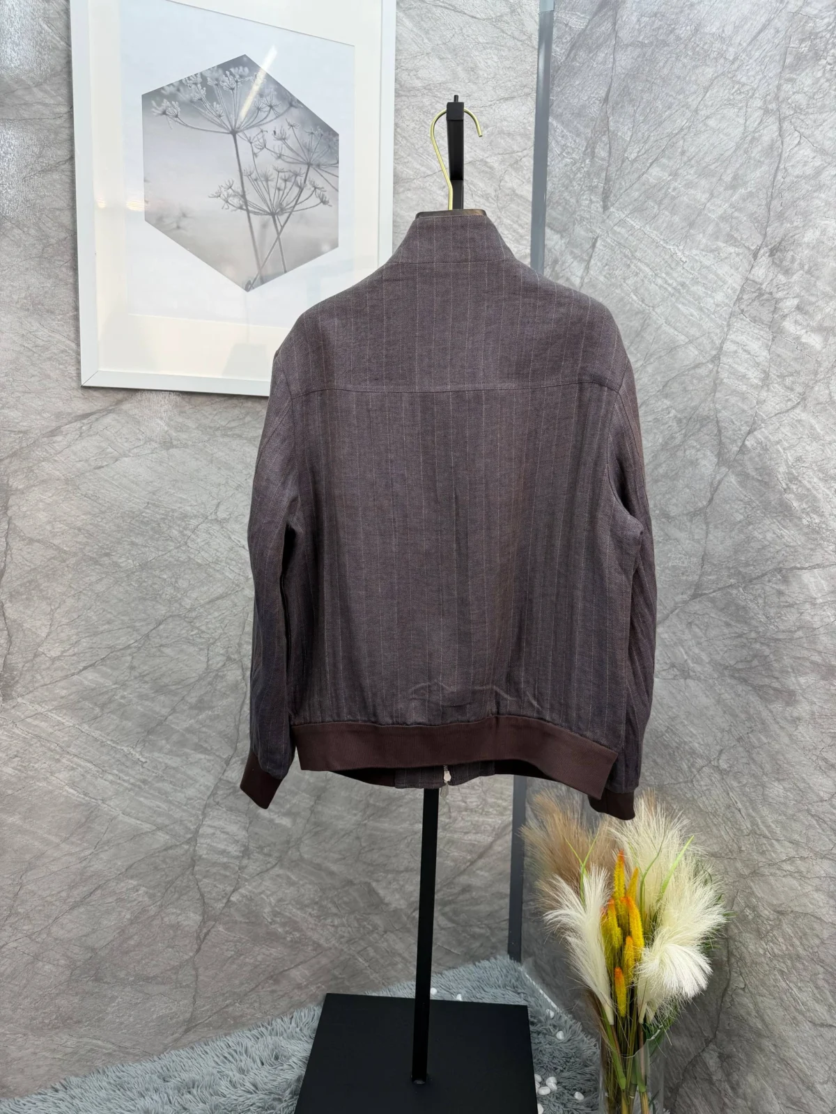 Льняная ветровка BRUNELLO CUCINELLI — изображение 2