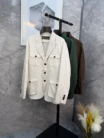 Льняной пиджак LORO PIANA — изображение 2