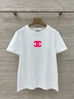 Женская футболка Chanel белого цвета, артикул 341507