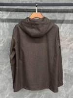 Мужская рубашка Kiton коричневого цвета, артикул 341523 — фото 2