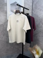 Мужская футболка Balenciaga белого цвета, артикул 341706 — фото 3