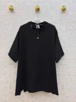 Женская футболка Schiaparelli чёрного цвета, артикул 341828 — фото 2
