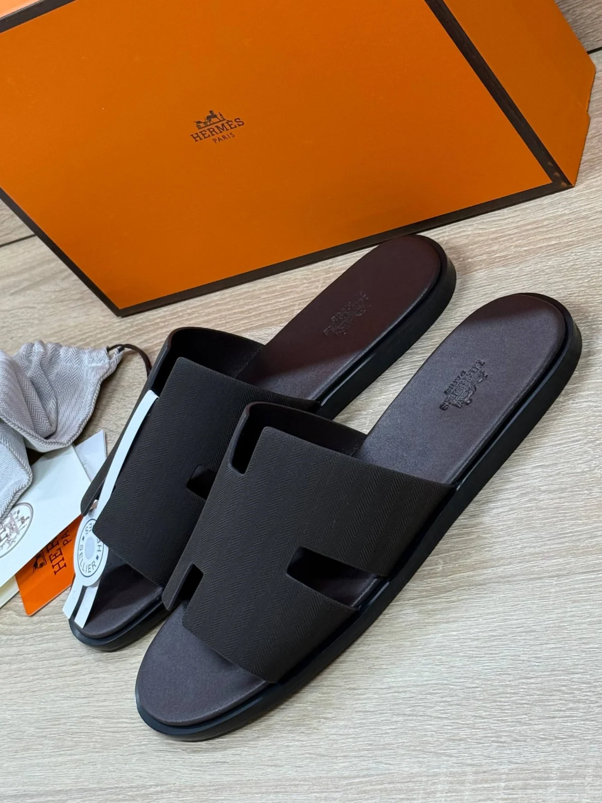 Шлепанцы HERMES — изображение 2