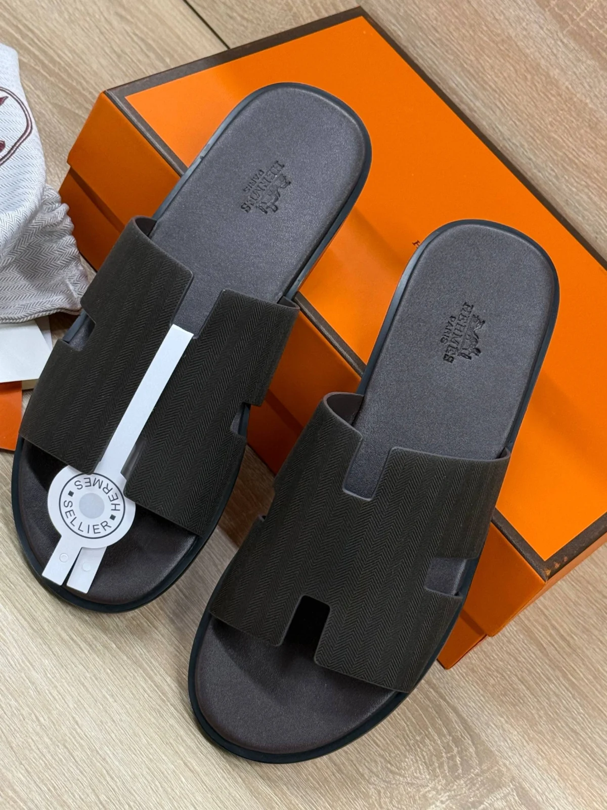 Шлепанцы HERMES — изображение 3