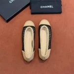 Женские балетки Chanel чёрного цвета, артикул 342117 — фото 5