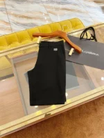 Мужские шорты Dolce Gabbana чёрного цвета, артикул 342251 — фото 3