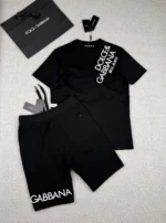 Мужская футболка Dolce Gabbana чёрного цвета, артикул 342258 — фото 3
