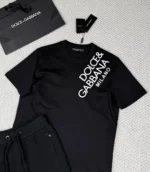 Мужская футболка Dolce Gabbana чёрного цвета, артикул 342258 — фото 4