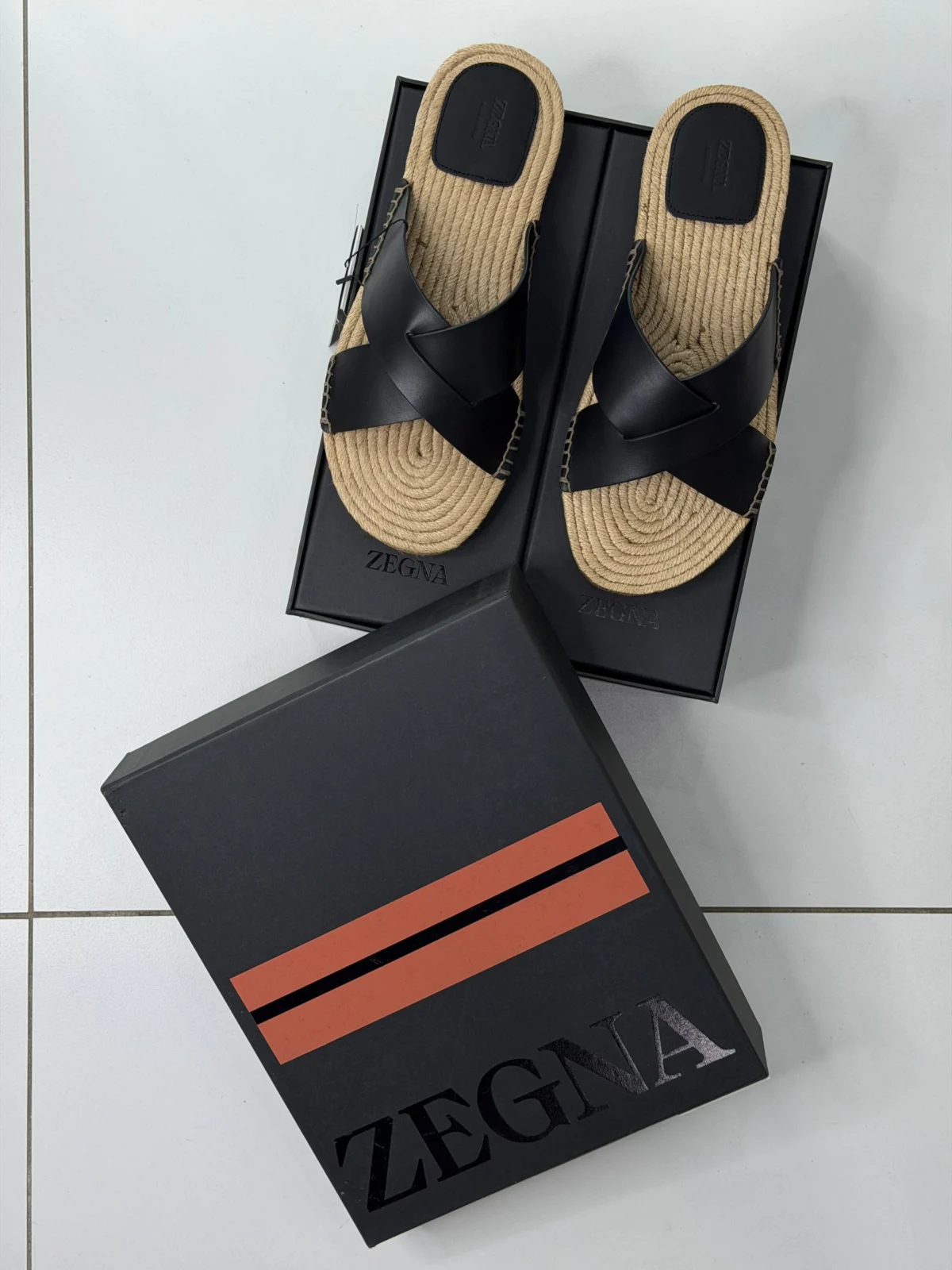 Шлепанцы ZEGNA — изображение 2