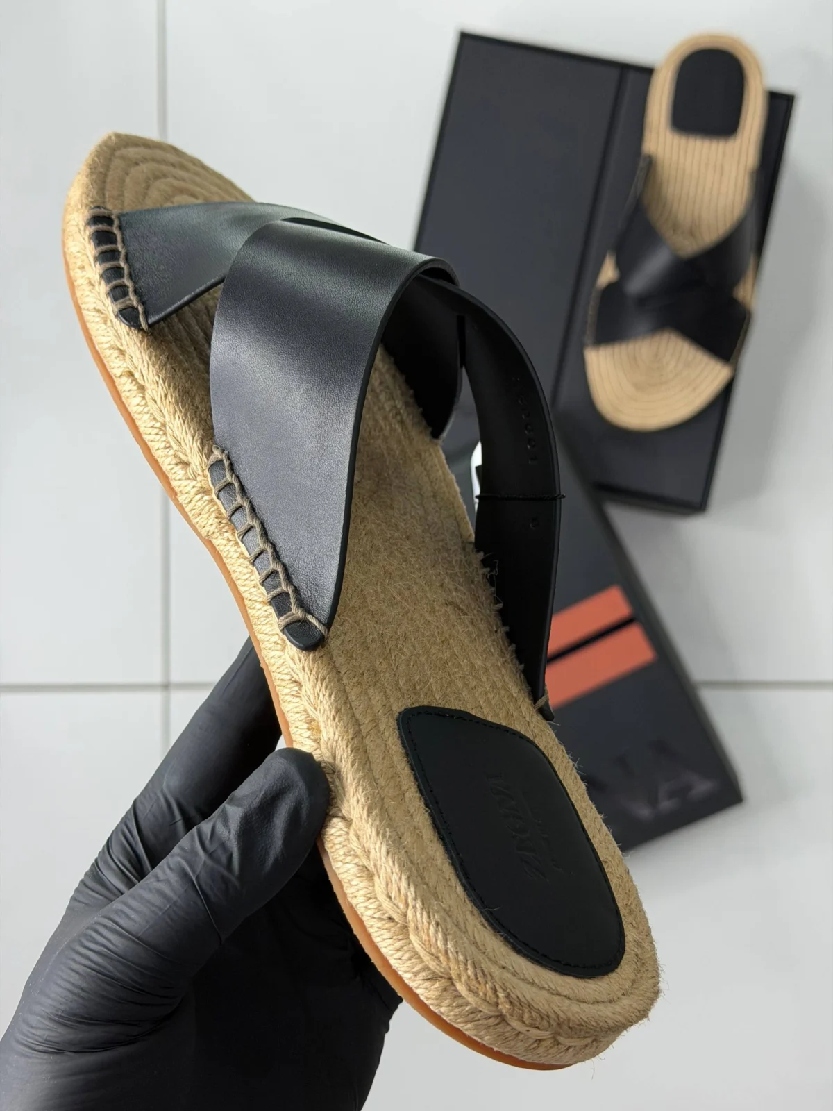 Шлепанцы ZEGNA — изображение 3