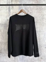 Мужской лонгслив Vetements чёрного цвета, артикул 342276