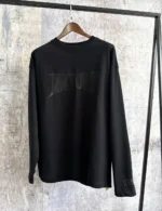 Мужской лонгслив Vetements чёрного цвета, артикул 342276 — фото 3