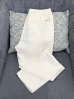 Льняные полуклассические брюки LORO PIANA — изображение 3