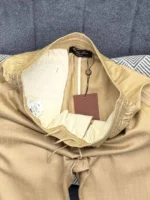 Льняные полуклассические брюки LORO PIANA — изображение 6
