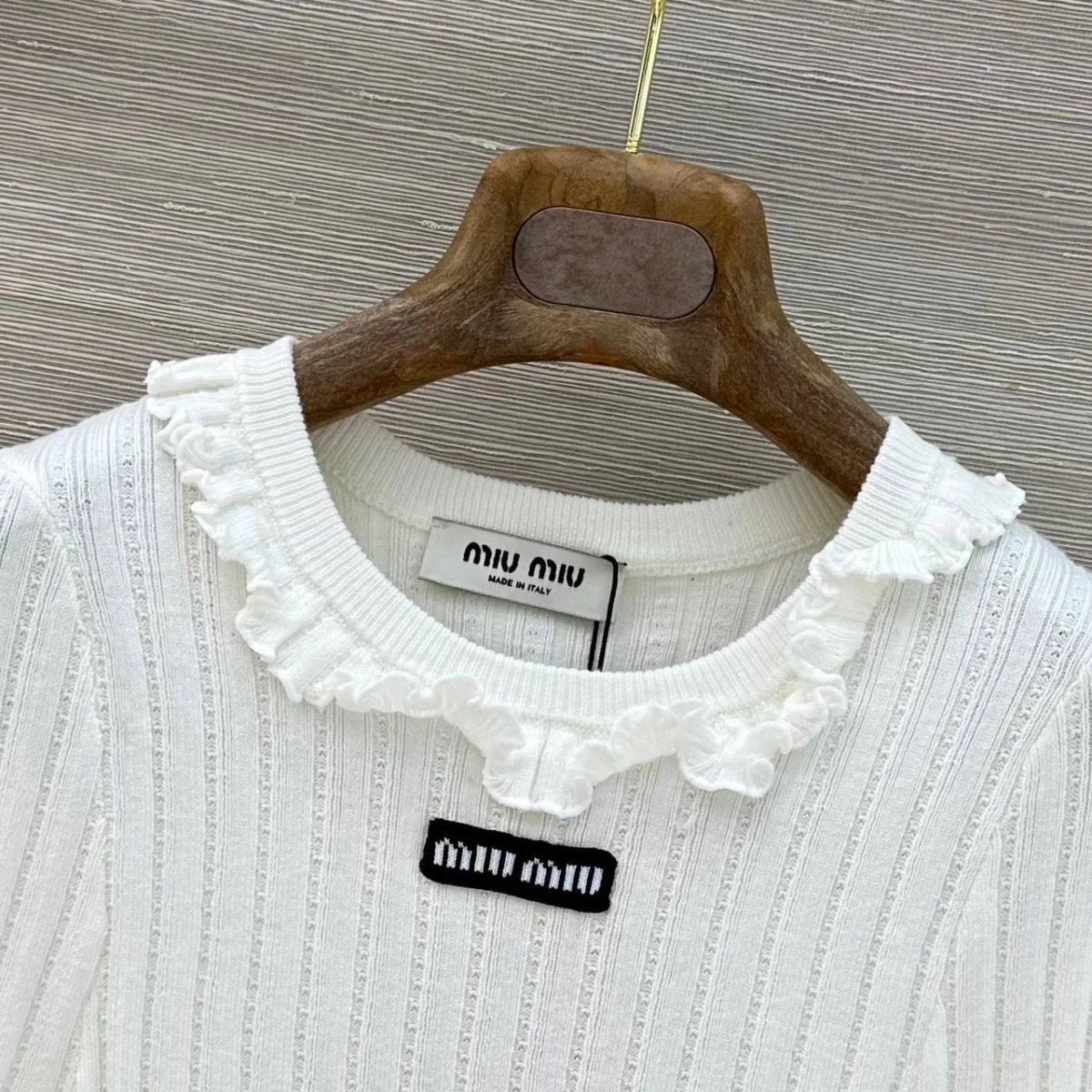 Лонгслив MIU MIU — изображение 4