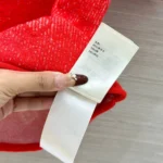 Женская футболка Louis Vuitton красного цвета, артикул 342334 — фото 9
