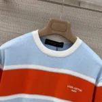 Женская футболка Louis Vuitton голубого цвета, артикул 342335 — фото 6