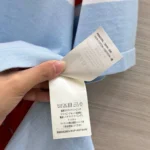 Женская футболка Louis Vuitton голубого цвета, артикул 342335 — фото 9