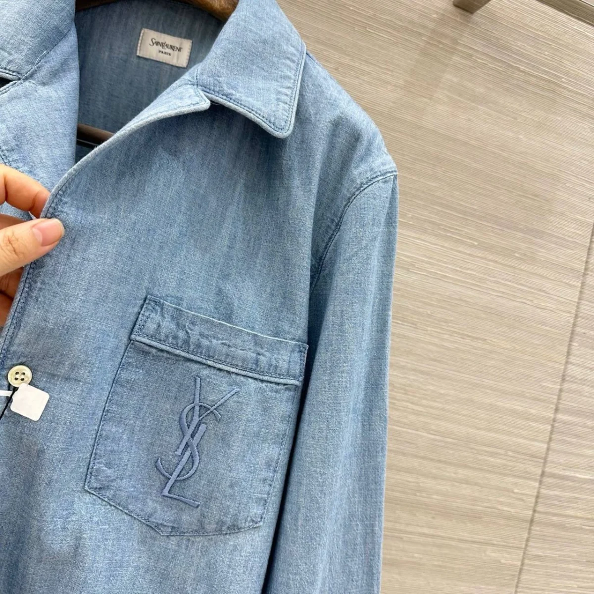 Рубашка SAINT LAURENT — изображение 7