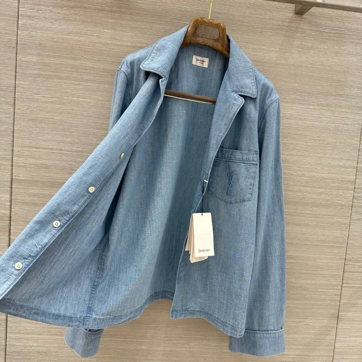 Рубашка SAINT LAURENT — изображение 3