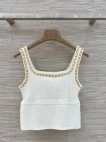 Женский топ Chanel белого цвета, артикул 342552
