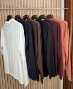 Мужской лонгслив Loro Piana тёмно-синего цвета, артикул 342432 — фото 3