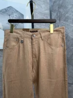 Льняные брюки LORO PIANA — изображение 3