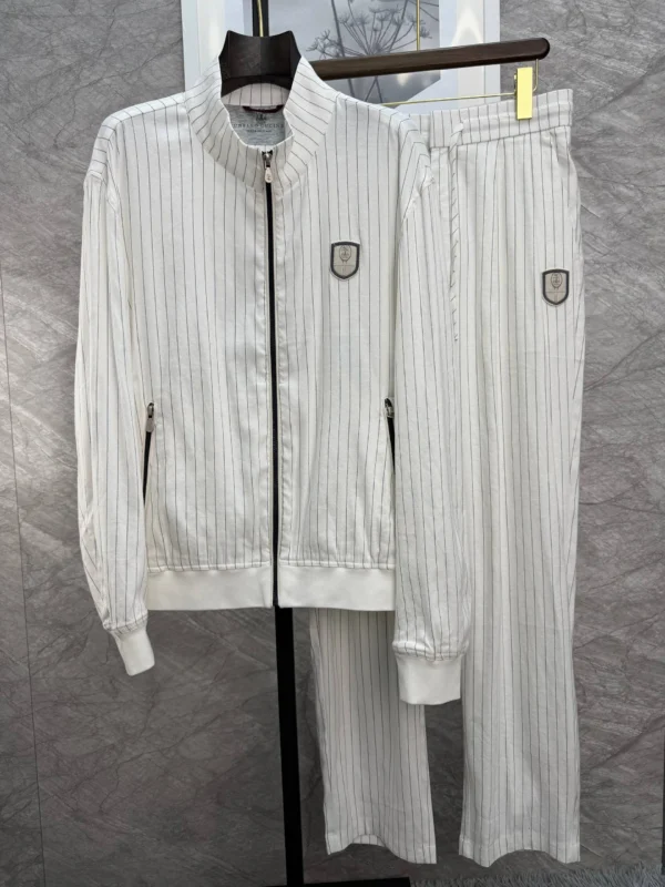 Льняной спортивный костюм BRUNELLO CUCINELLI