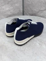 Мужские кроссовки Kiton тёмно-синего цвета, артикул 342517 — фото 4