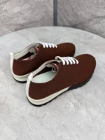 Мужские кроссовки Kiton коричневого цвета, артикул 342518 — фото 4