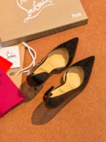 Женские туфли Christian Louboutin коричневого цвета, артикул 342638 — фото 7