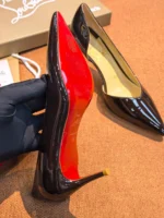 Женские туфли Christian Louboutin коричневого цвета, артикул 342638 — фото 8