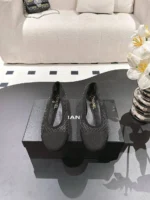 Женские балетки Chanel чёрного цвета, артикул 342829 — фото 2