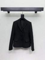 Женский пиджак Dior чёрного цвета, артикул 342854