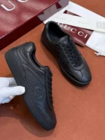 Женские кеды Gucci чёрного цвета, артикул 342847 — фото 4