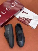 Женские кеды Gucci чёрного цвета, артикул 342847 — фото 5
