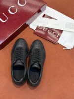 Женские кеды Gucci чёрного цвета, артикул 342847 — фото 6